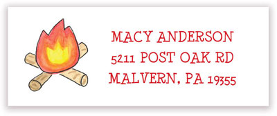 Address Labels by Kelly Hughes Designs (Camp Fire)