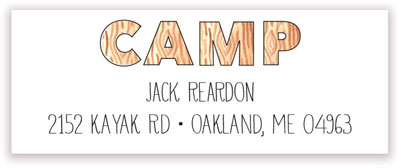 Address Labels by Kelly Hughes Designs (Camp Letters)