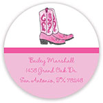 Address Labels by Kelly Hughes Designs (Cowgirl Boots)