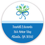 Address Labels by Kelly Hughes Designs (Sweet Blue Floral)