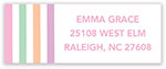Address Labels by Kelly Hughes Designs (Block Letters in Pink)