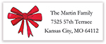 Holiday Address Labels by Kelly Hughes Designs (Big Red Bow)