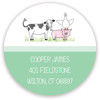 Address Labels by Kelly Hughes Designs (Barnyard Bunch)