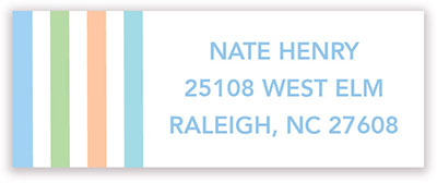 Address Labels by Kelly Hughes Designs (Block Letters in Blue) Address Labels by Kelly Hughes Designs (Block Letters in Blue)