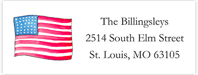 Address Labels by Kelly Hughes Designs (Grand Ole Flag)