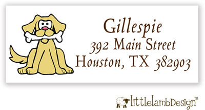 Little Lamb Design Address Labels - Puppy
