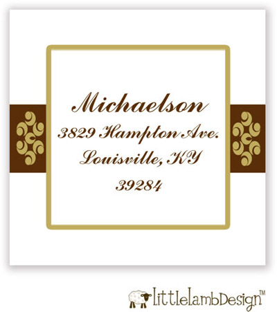 Little Lamb Design Address Labels - Elegant Little Lamb Design Address Labels - Elegant