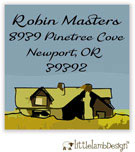Little Lamb Design Address Labels - Country House
