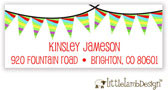 Little Lamb Design Address Labels - Banner