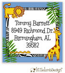 Little Lamb Design Address Labels - Jungle Animals