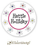 Little Lamb Design Waterproof Labels - Daisy
