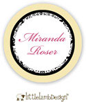 Little Lamb Design Waterproof Labels - Lacey