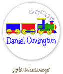 Little Lamb Design Waterproof Labels - Choo Choo Train Little Lamb Design Waterproof Labels - Choo Choo Train