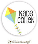 Little Lamb Design Waterproof Labels - Kite