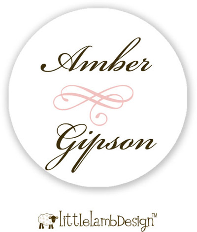 Little Lamb Design Waterproof Labels - Elegant