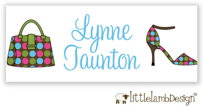 Little Lamb Design Waterproof Labels - Shopaholic