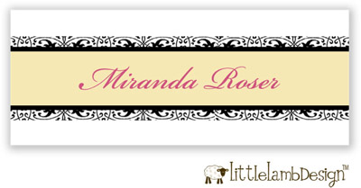 Little Lamb Design Waterproof Labels - Lacey