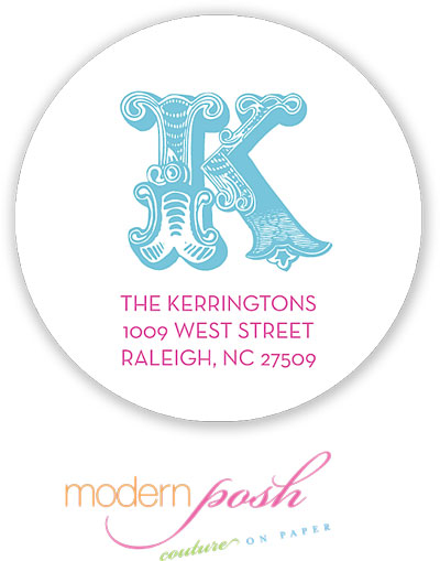 Modern Posh Return Address Labels - Holiday Cheers Modern Posh Return Address Labels - Holiday Cheers