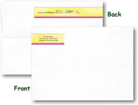 Modern Posh Return Address Labels - Colorful Holiday