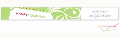 Modern Posh Return Address Labels - Holiday Lights Modern Posh Return Address Labels - Holiday Lights