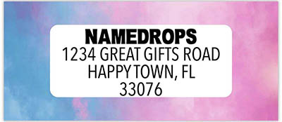 Address Labels by Namedrops - Cotton Candy Address Labels by Namedrops - Cotton Candy