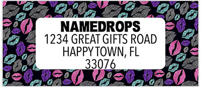 Address Labels by Namedrops - Lips Address Labels by Namedrops - Lips