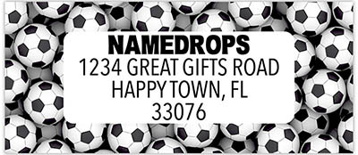 Address Labels by Namedrops - Soccer Ball Address Labels by Namedrops - Soccer Ball