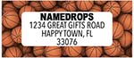 Address Labels by Namedrops - Basketball