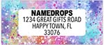 Address Labels by Namedrops - Rainbow Cloud