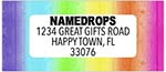 Address Labels by Namedrops - Rainbow Wood