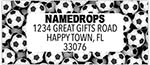 Address Labels by Namedrops - Soccer Ball