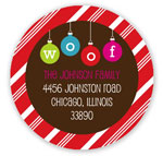 Prints Charming Holiday Address Labels - Woof Woof