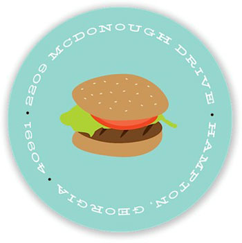 Prints Charming Address Labels - Cookout
