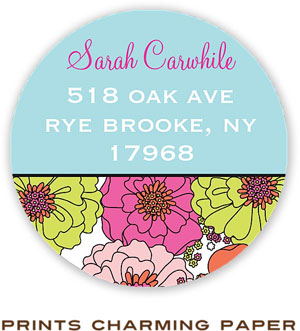 Prints Charming Address Labels - Bright Floral Prints Charming Address Labels - Bright Floral