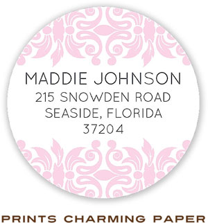 Prints Charming Address Labels - Petal Classic Motif