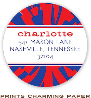 Prints Charming Address Labels - Cheerleader Prints Charming Address Labels - Cheerleader