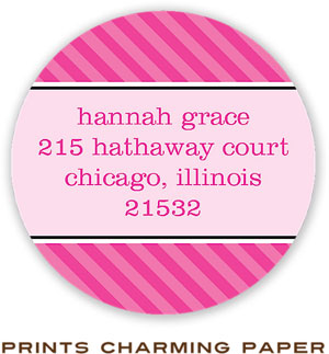 Prints Charming Address Labels - Soccer Girl