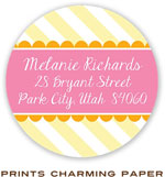 Prints Charming Address Labels - Sweet Sunshine Stripes