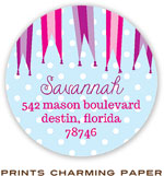 Prints Charming Address Labels - Princess Banners