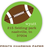 Prints Charming Address Labels - Fun Football