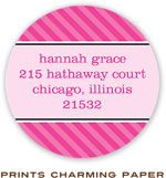 Prints Charming Address Labels - Soccer Girl