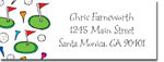 Chatsworth Robin Maguire - Address Labels (Golf Border)