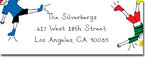 Chatsworth Robin Maguire - Address Labels (Jumping Kids)