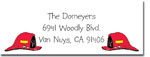 Chatsworth Robin Maguire - Address Labels (Fire Hats)