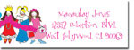 Chatsworth Robin Maguire - Address Labels (Girls Dress Up)