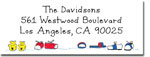 Chatsworth Robin Maguire - Address Labels (Boys Wardrobe)