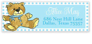 Rosanne Beck Return Address Labels - Nursery - Blue Rosanne Beck Return Address Labels - Nursery - Blue