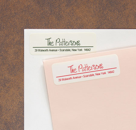 Rytex - Casual Address Labels (Rectangular) Rytex - Casual Address Labels (Rectangular)