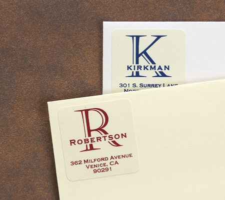 Rytex - Castellar Initial Address Labels Rytex - Castellar Initial Address Labels