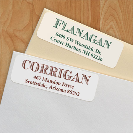 Rytex - Chevalier Address Labels (Rectangular)